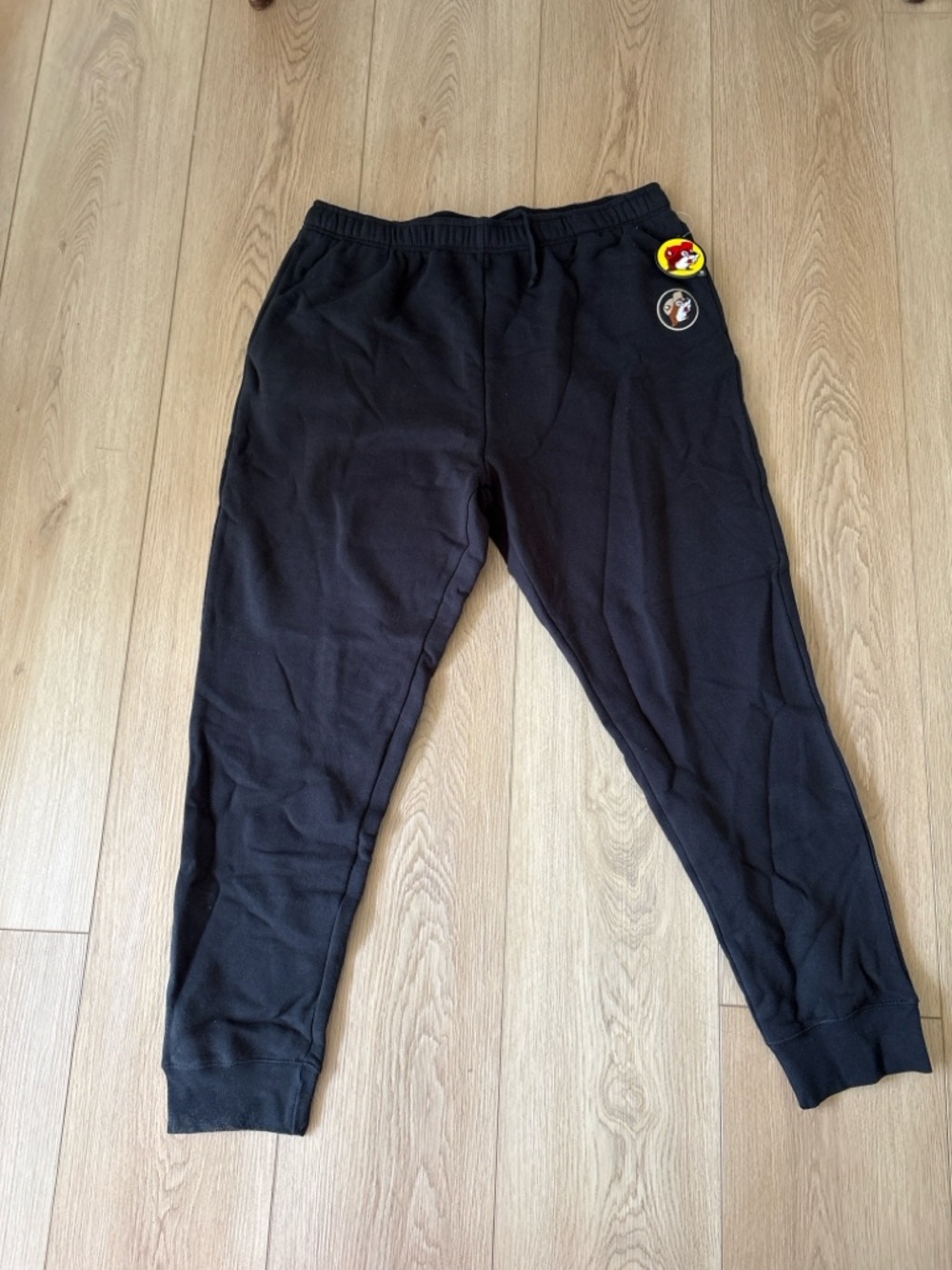 Buc-ee's NWT Sweatpants 3X‎ Black Beaver Logo Lounge Pants
